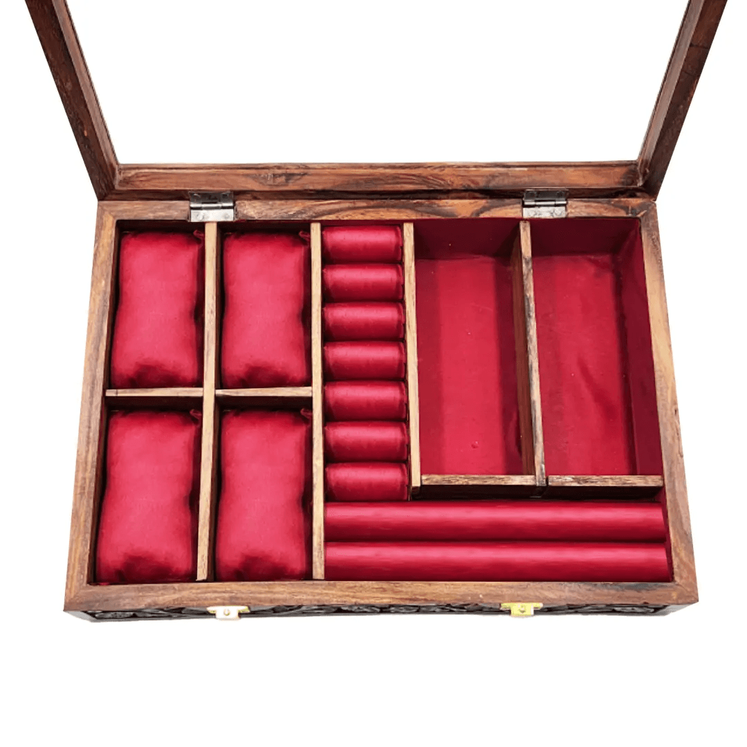 3 in 1 Box – Carving – Glass Top