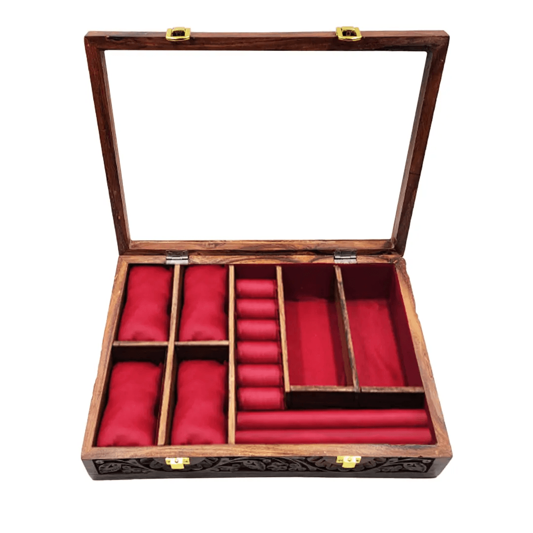 3 in 1 Box – Carving – Glass Top