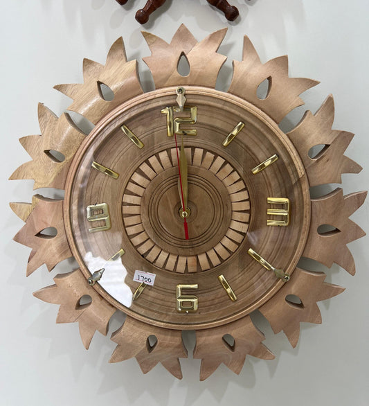 Light Wood Wall Clock