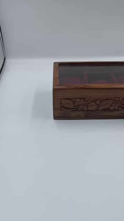 5 Watches – Carving – Glass Top